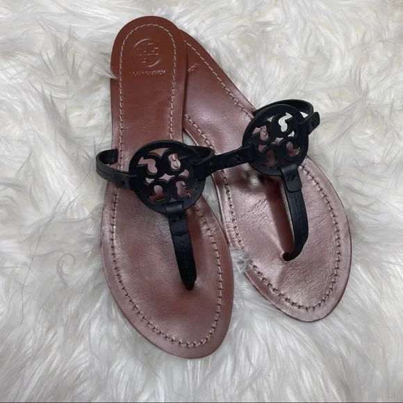 TORY BURCH Mini Millers Thong Sandals - 8.5 - Picture 2 of 8